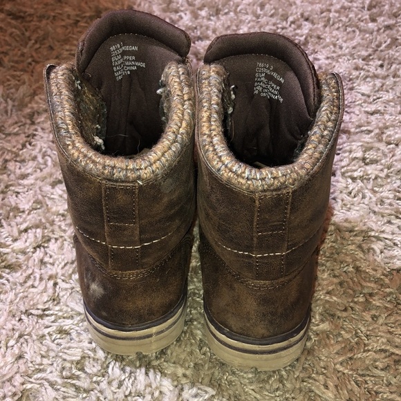 Cliff boots Keegan boots winter/fall hiking boots size 6 1/2M brown boots - Picture 3 of 5